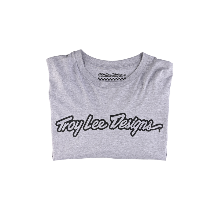 Long Sleeve Tee Signature Heather Gray