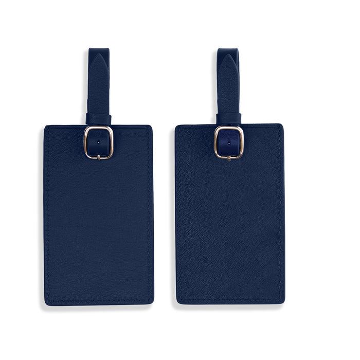 Luggage Tag Duo Gift Set Navy Blue