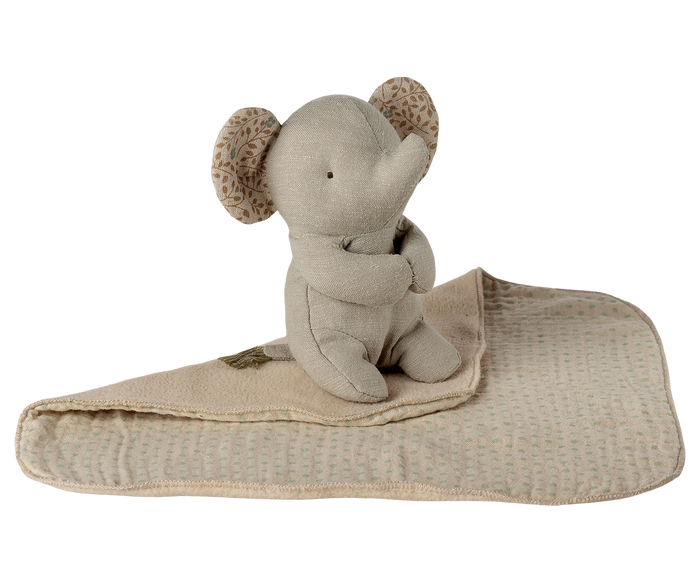Maileg Lullaby friends, Elephant, Mini Iron grey