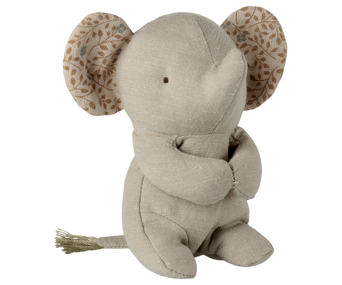 Maileg Lullaby friends, Elephant, Mini Iron grey