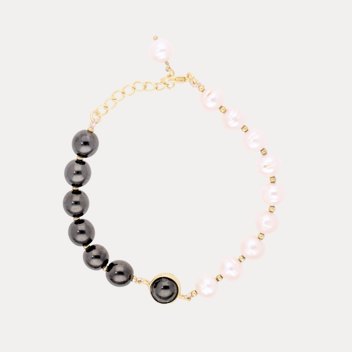 Hematite Margarite Bracelet | BuDhaGirl