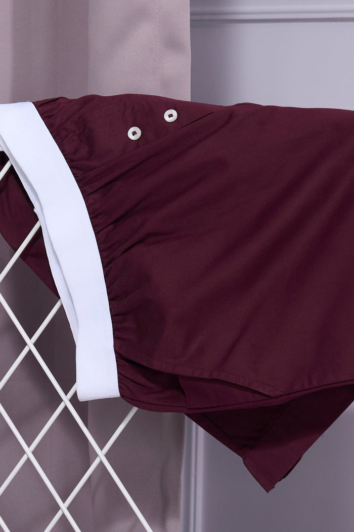 Maroon - Bare Comfort Boxer Maxzone Clothing