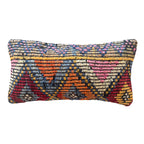 Maya Lumbar Kilim Pillow (10x20)