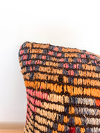 Maya Lumbar Kilim Pillow (10x20)