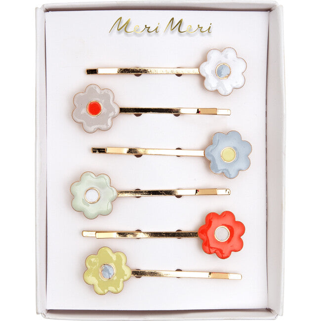 Meri Meri Daisy Enamel Hair Slides