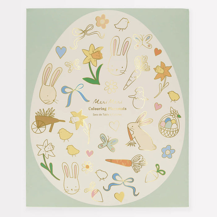 Meri Meri Easter Coloring Placemats