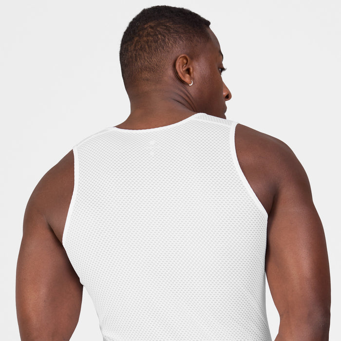 Saysky Mesh Base Layer Singlet White 101 SM30004