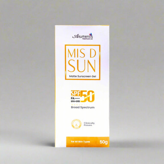 Mis D Sun Matte Sunscreen Gel SPF 50 PA++++