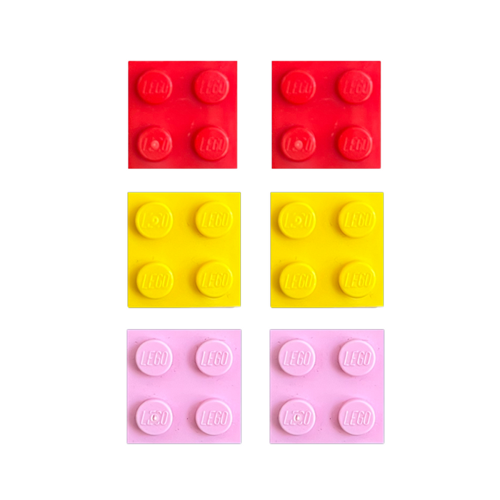 Miss Brixx Mix & Match Square Post Earring Set of Three