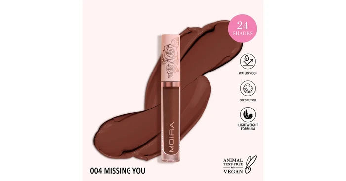 MOIRA Lip Divine Liquid Lipstick - Missing You