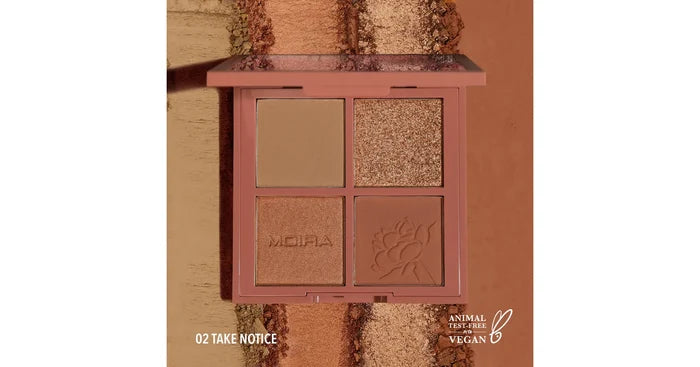 MOIRA Take Notice Face Palette (0.17oz/4.8g x 4 color)