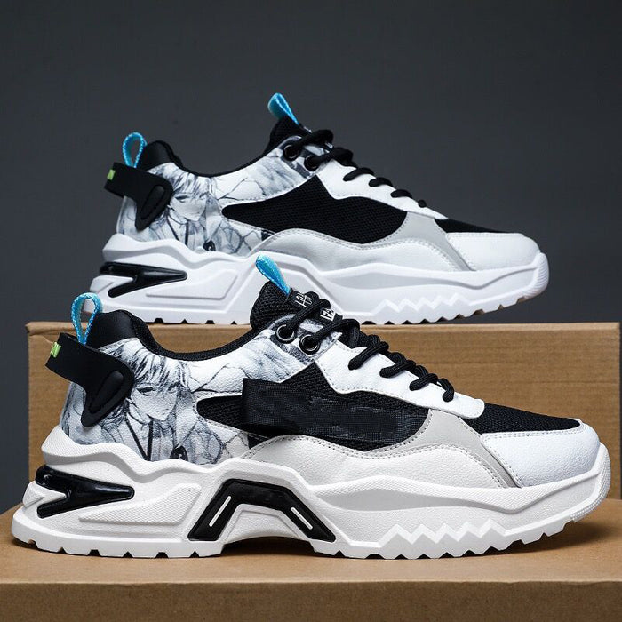 MS877 - Retro Gradient Casual Shoes