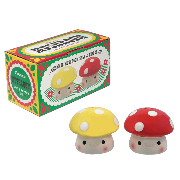 Mushroom Salt and Pepper Shakers