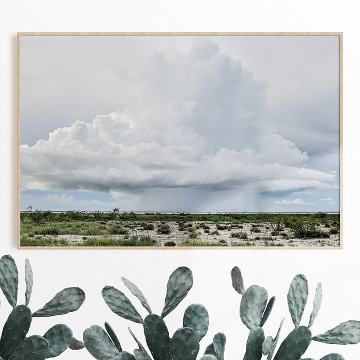 Namibian Rains Photographic Hahnemühle Print