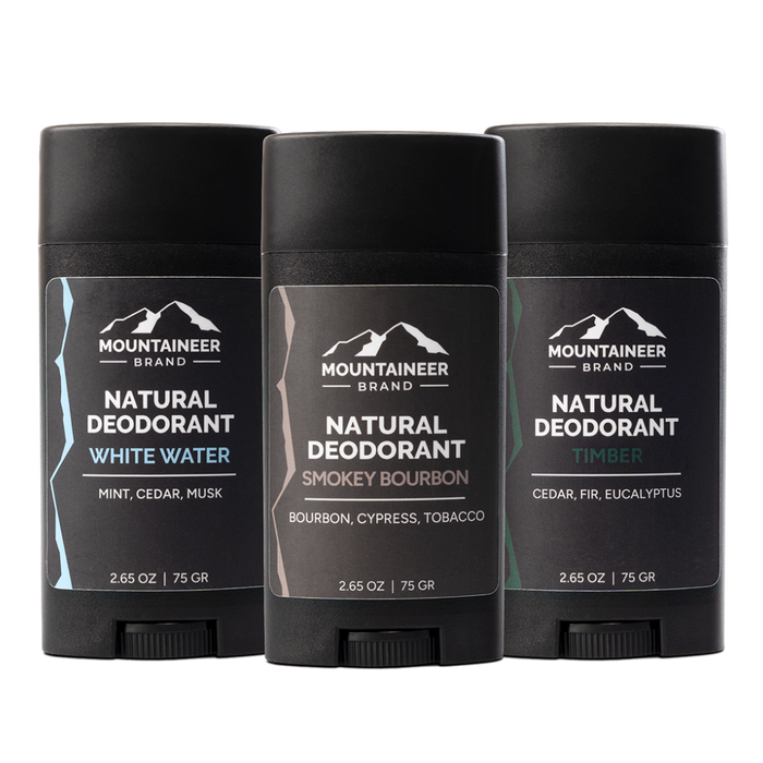 Natural Deodorant (3 Pack) Best Selling Scents
