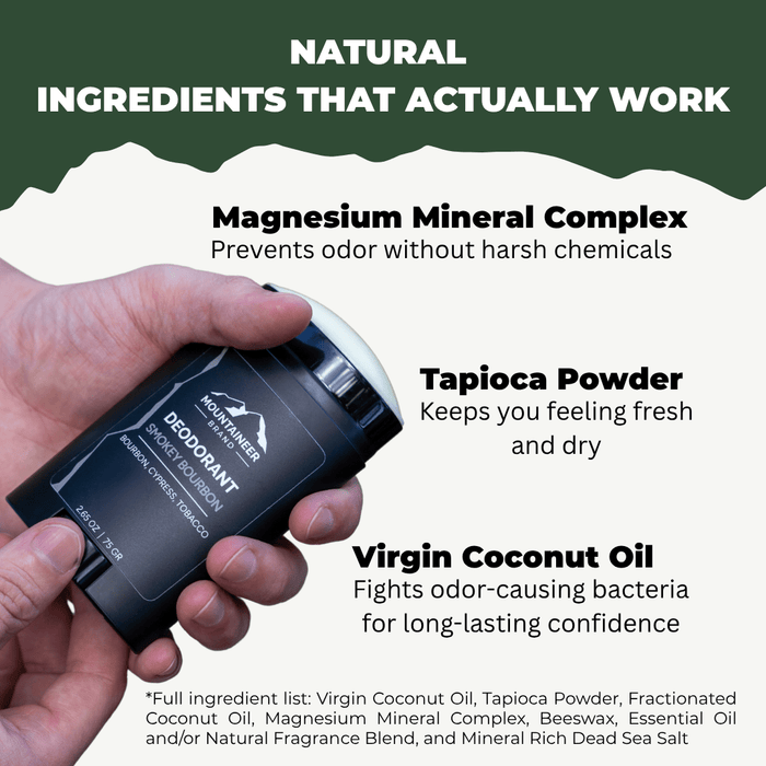 Natural Deodorant (3 Pack) Best Selling Scents