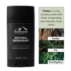 Natural Deodorant (3 Pack) Best Selling Scents