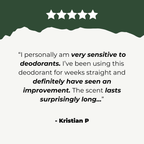Natural Deodorant (3 Pack) Best Selling Scents