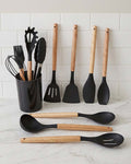 NON-STICK SLICONE KITCHEN UTENSIL SET