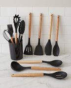 NON-STICK SLICONE KITCHEN UTENSIL SET