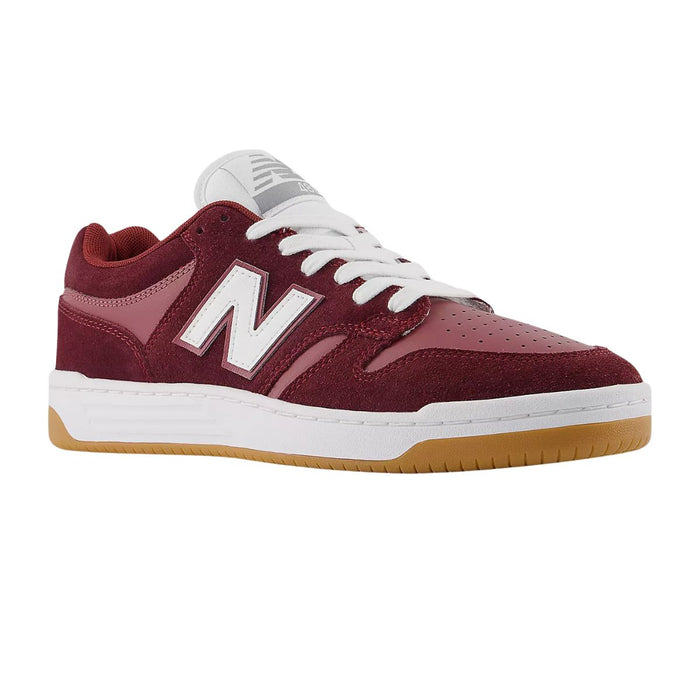 New Balance Numeric 480 Burgundy/White/Gum