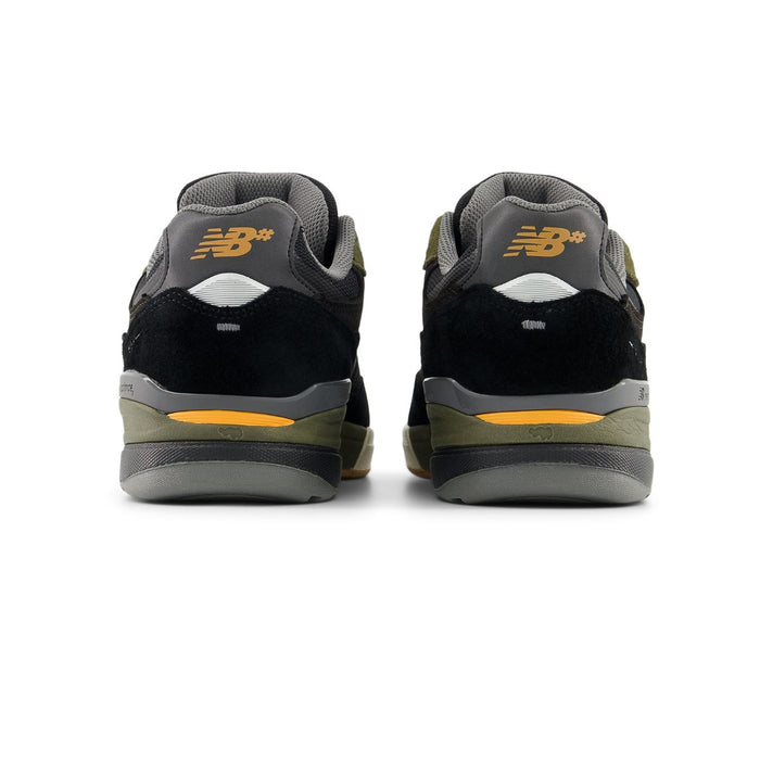 New Balance Numeric 933 Reynolds Black Olive Nubuk Leather