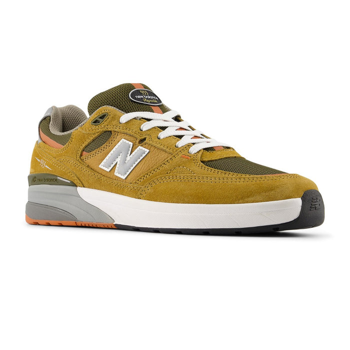 New Balance Numeric 933 Reynolds Brown Grey Nubuk Leather