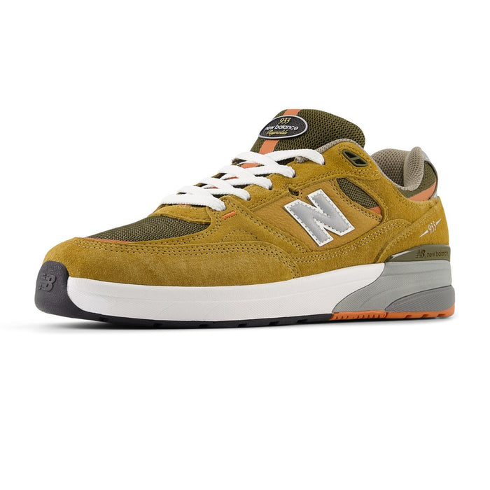 New Balance Numeric 933 Reynolds Brown Grey Nubuk Leather