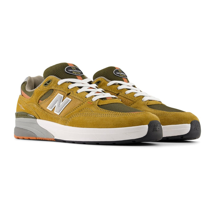 New Balance Numeric 933 Reynolds Brown Grey Nubuk Leather