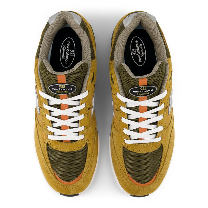 New Balance Numeric 933 Reynolds Brown Grey Nubuk Leather