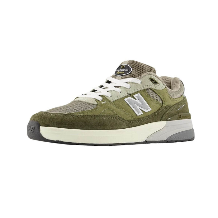 New Balance Numeric 933 Reynolds Olive Nubuk Leather