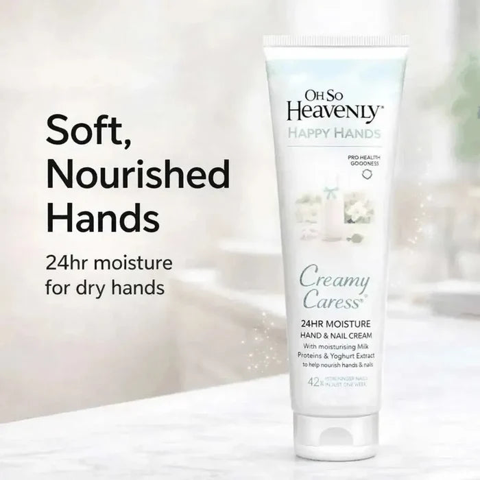 Oh So Heavenly Happy Hands Hand Cream - Creamy Caress (140ml) Facebook Ad