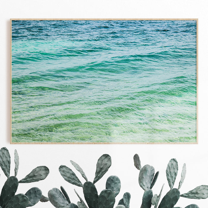 Ombre Ocean Photographic Giclèe Print