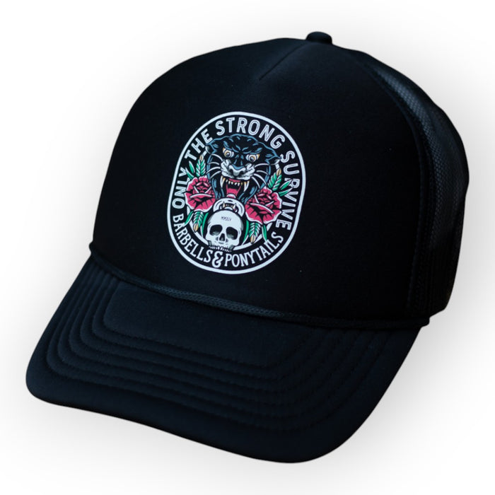 Only The Strong Survive Snapback Trucker Hat