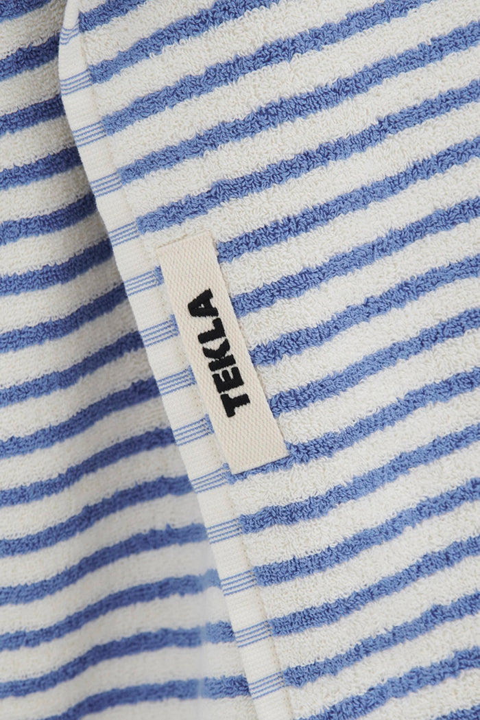 Organic Cotton Striped Towels & Bath Mat | Coastal