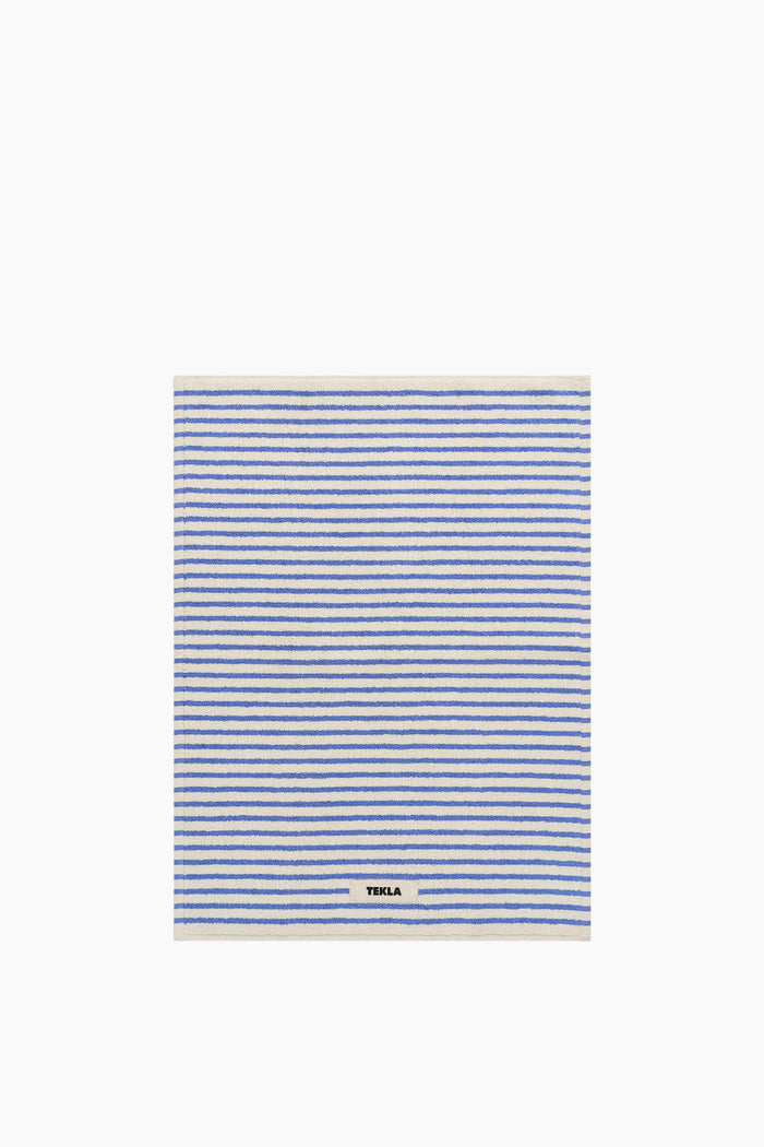 Organic Cotton Striped Towels & Bath Mat | Coastal