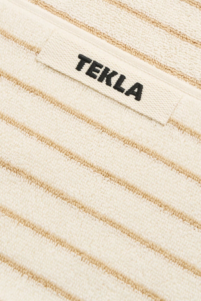 Organic Cotton Striped Towels & Bath Mat | Sienna
