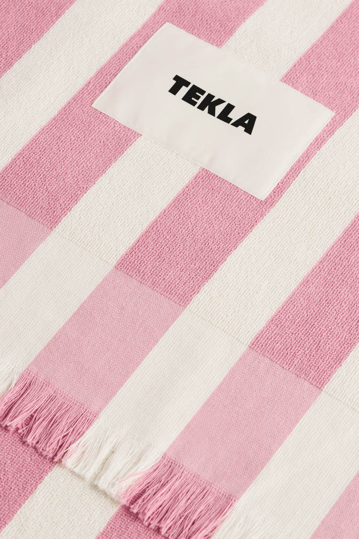 Organic Cotton Terry Beach Towel | Palma Stripe