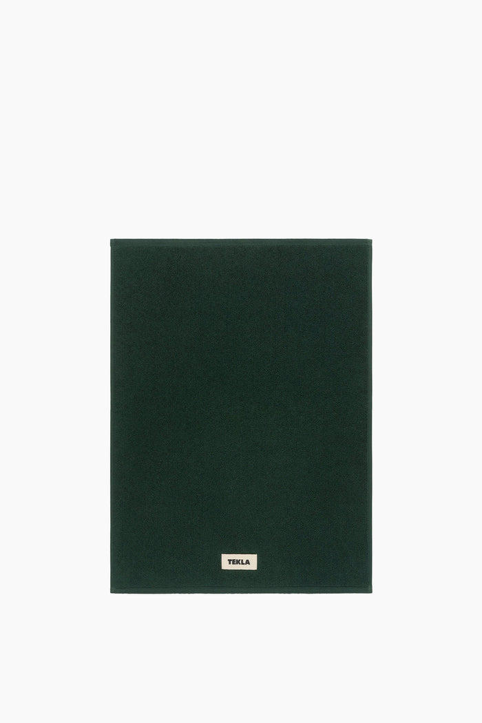 Organic Cotton Towels & Bath Mat | Forest Green