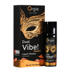 Orgie Dual Vibe Kissable Gel Sex on The Beach 0.5 fl oz
