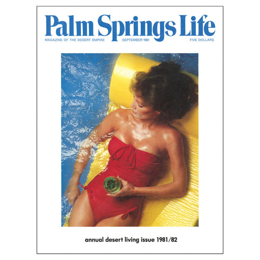 Palm Springs Life September 1981 Card