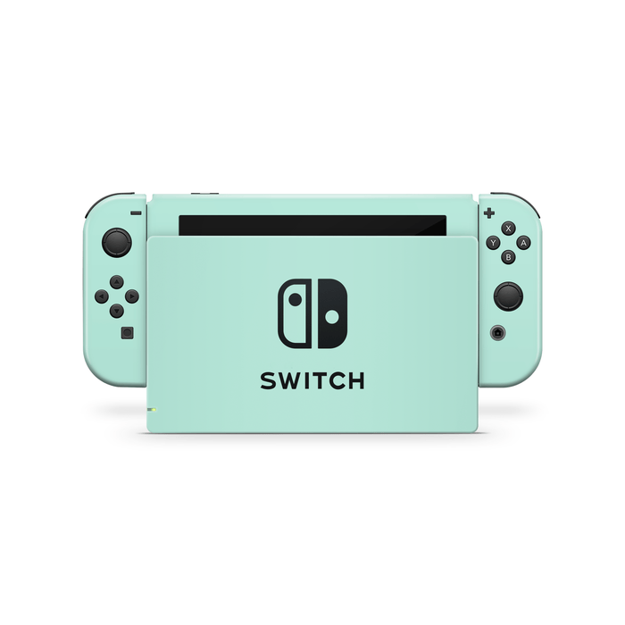 Pastel Mint Nintendo Switch Decal Skin