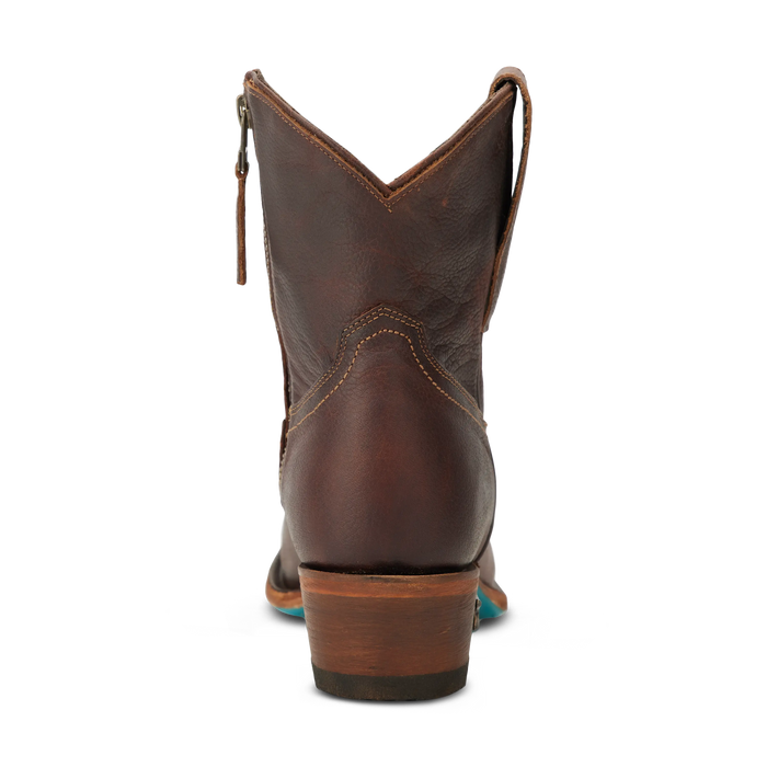 Plain Jane Bootie - Cognac