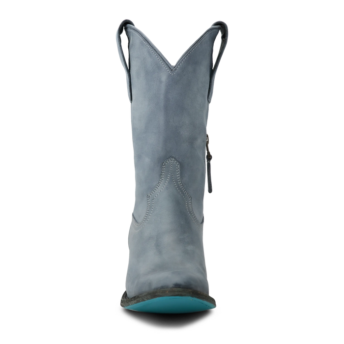 Plain Jane Midi - Washed Denim