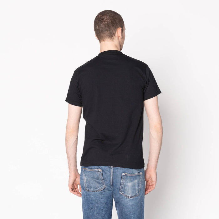 Pocket Tee - Black - Black Lightweight Denim - Black by Naked & Famous Denim