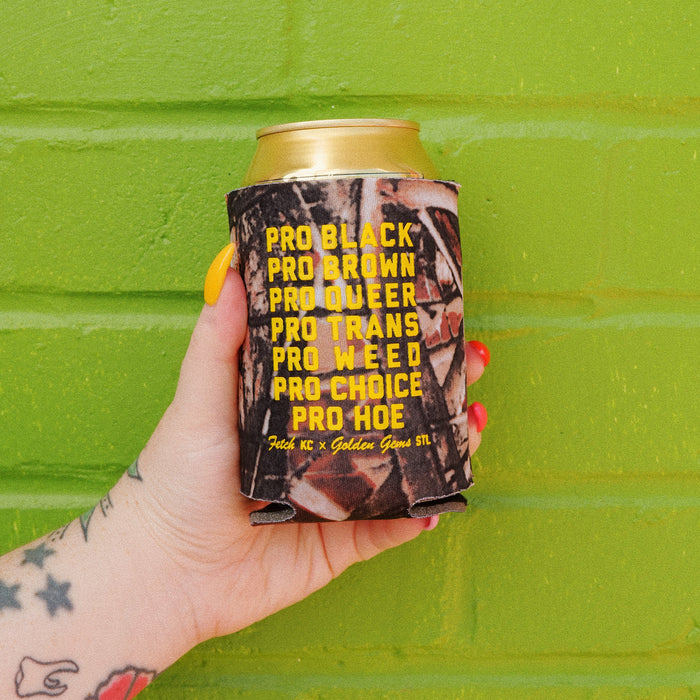 Pro Hoe Koozie - Camo