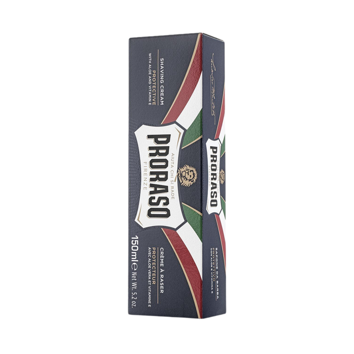 Proraso barberkrem i tube - Aloe vera og vitamin E