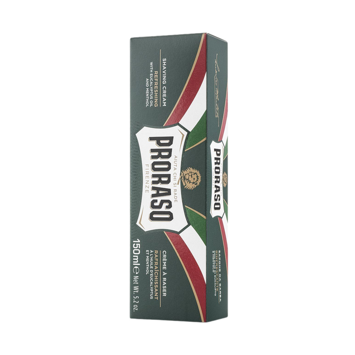 Proraso barberkrem i tube - Eukalyptus og mentol