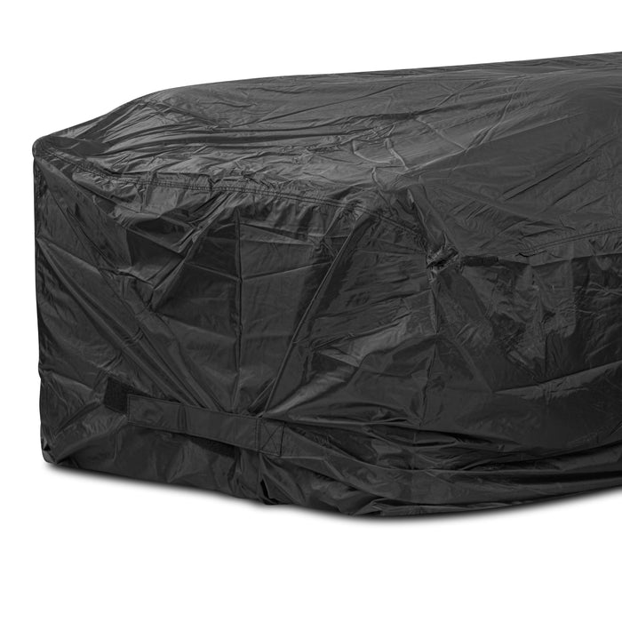 Puglia 90"x100" Corner Sectional Set - Protective Cover | Black