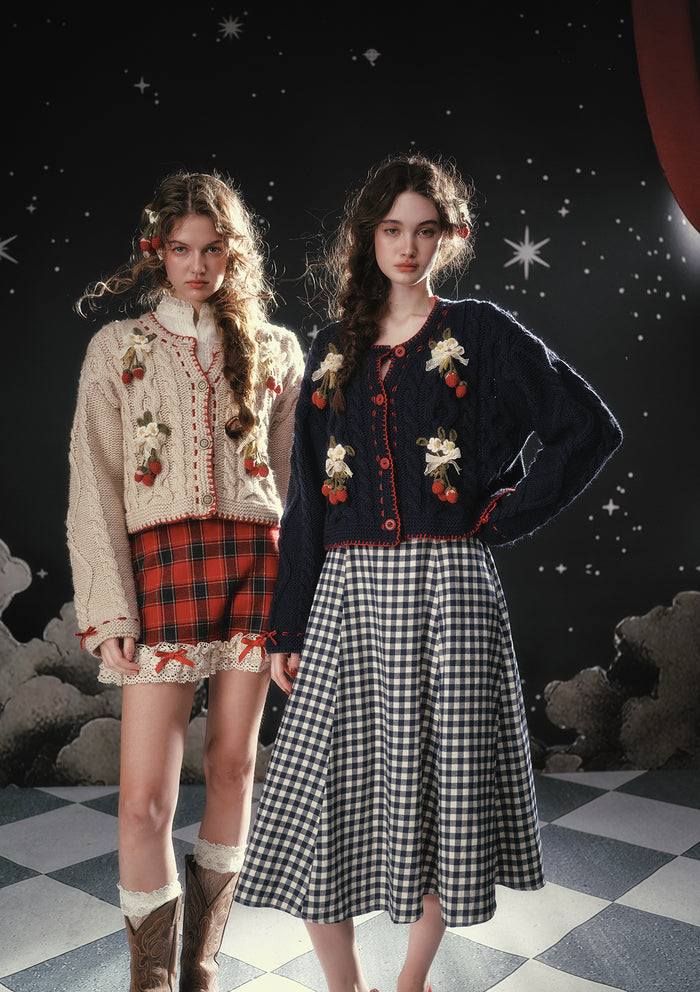 Puppet Cat Noel Skirt
